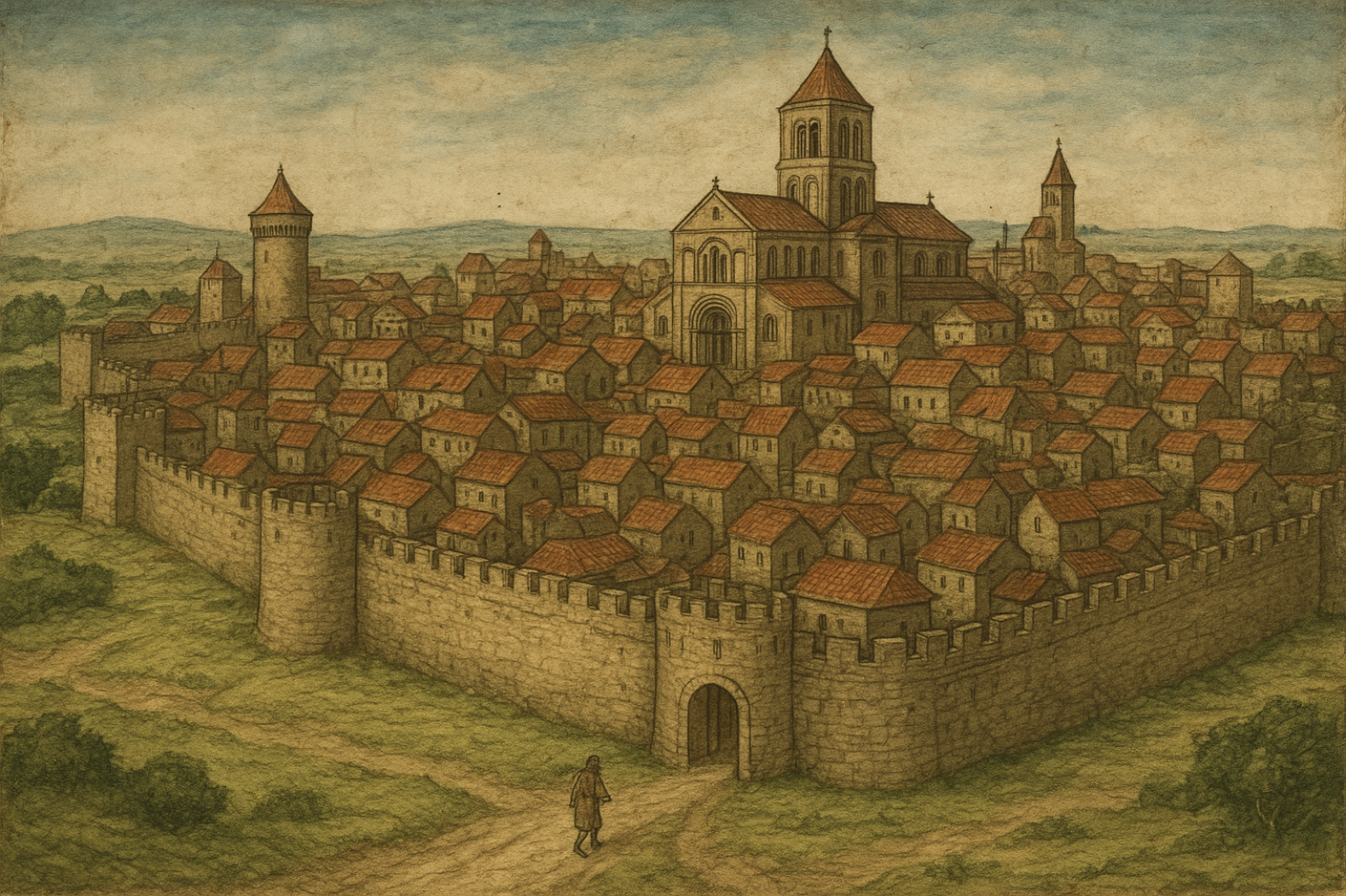 1493 A Arles en France