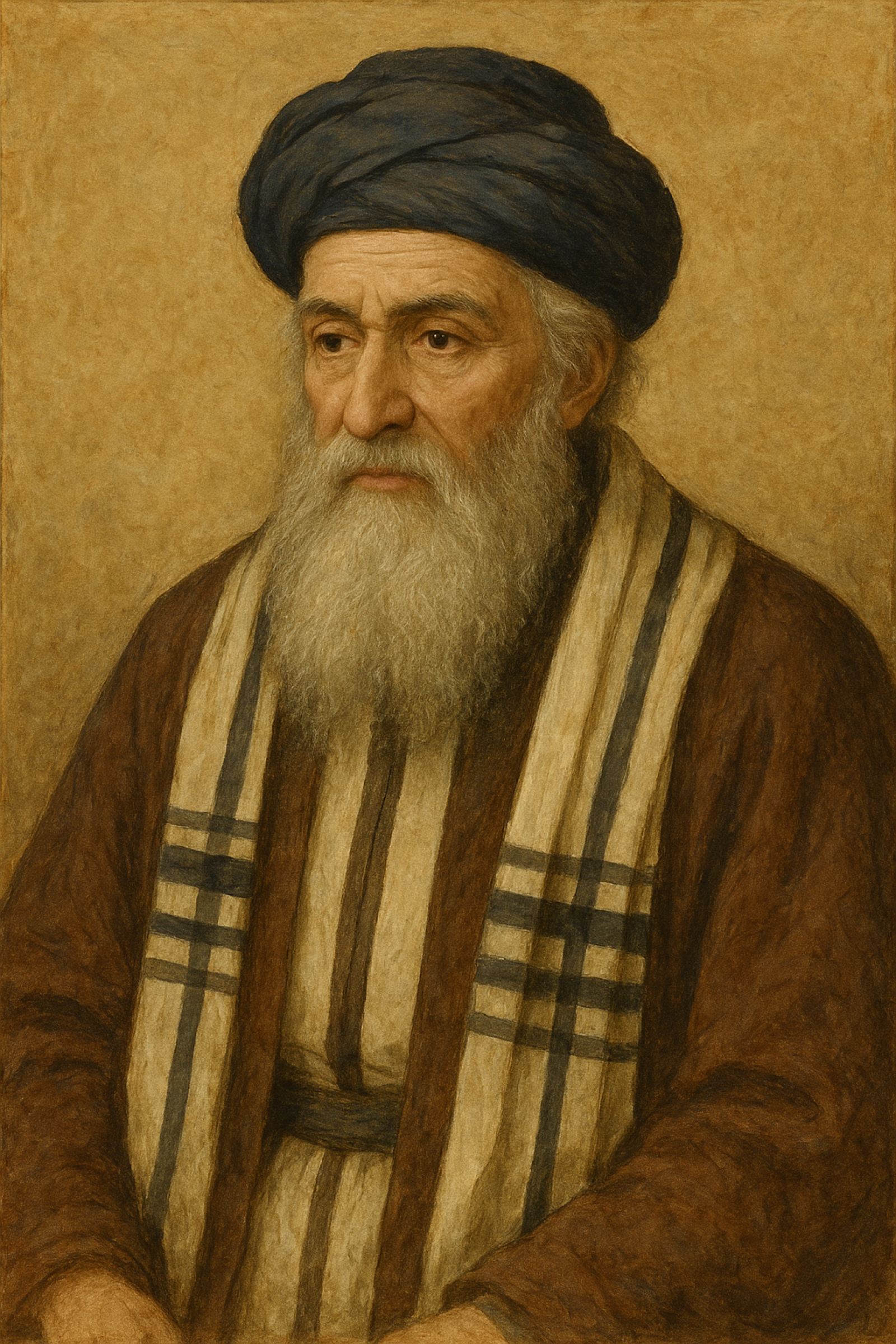 1540 Le rabbin Malkiel Ashkenazi, &eacute;tablit &agrave; H&eacute;bron, la synagogue Abraham Avinou. 