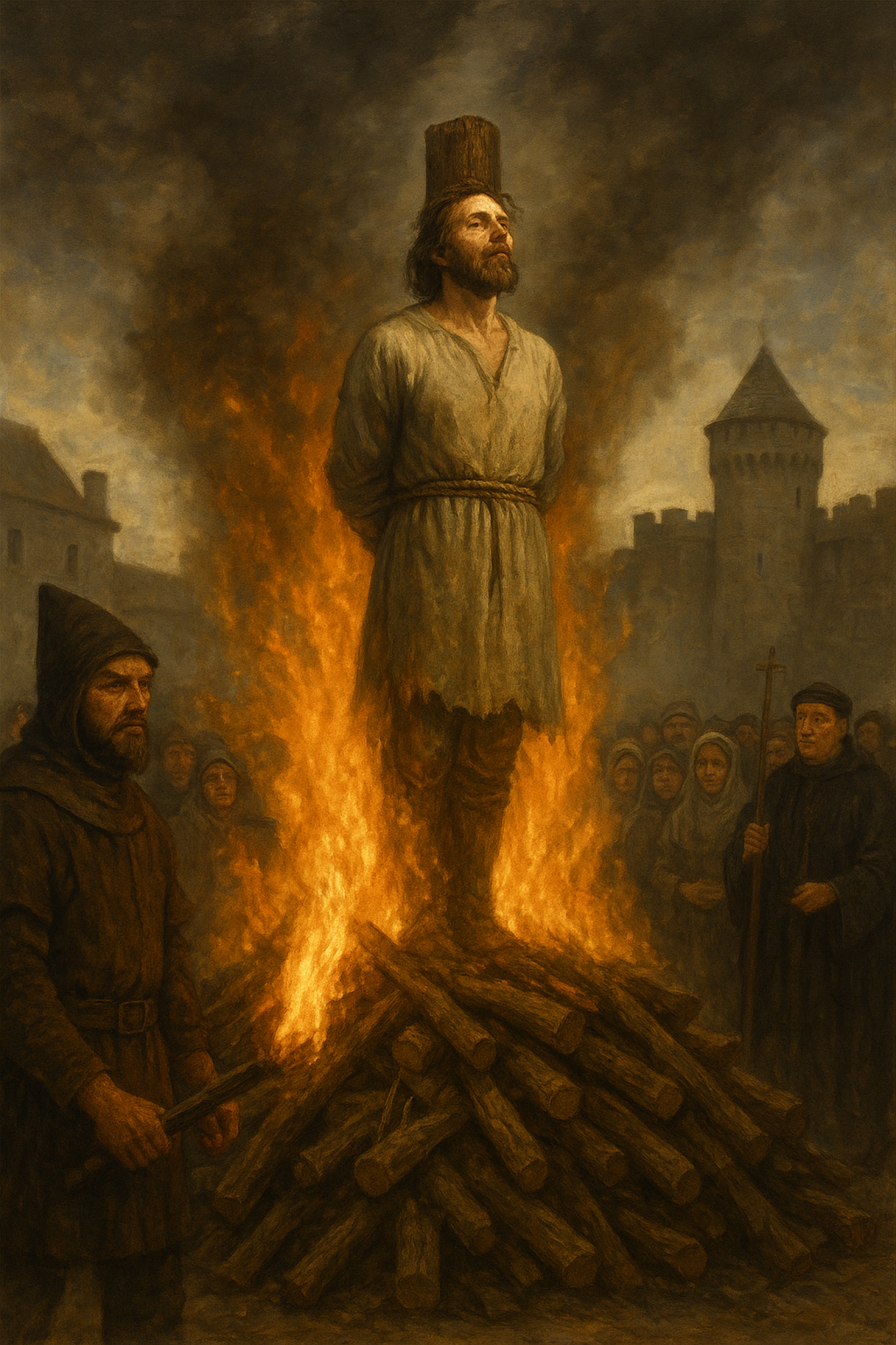 1556 Vingt-quatre Juifs d'Anc&ocirc;ne pendus et br&ucirc;l&eacute;s par ordre de Paul IV