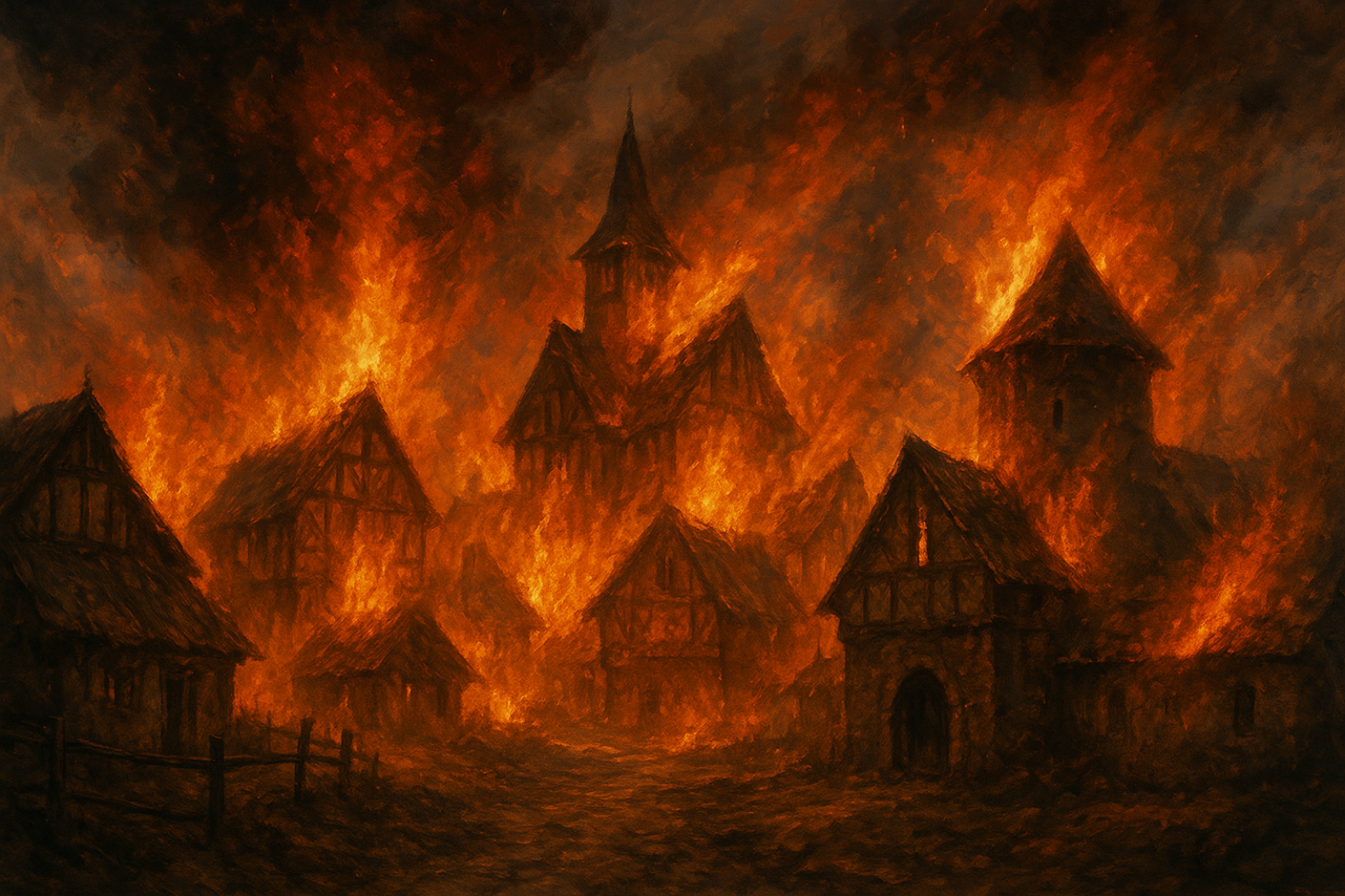 22 juin 1559 Le quartier juif de Prague incendi&eacute; et pill&eacute;