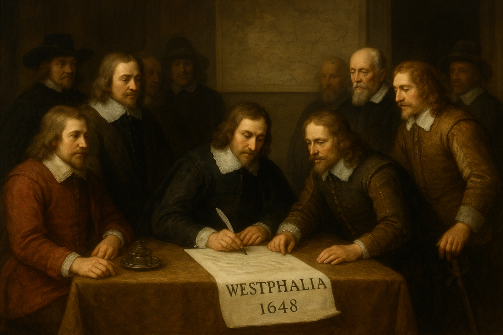 24 octobre 1648 Signature des trait&eacute;s de Westphalie