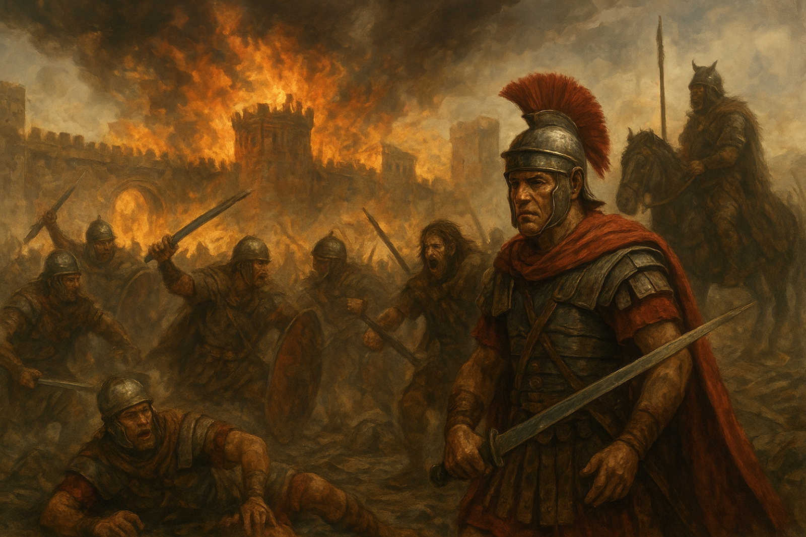 De 70 &agrave; 476 (Chute de l'Empire romain)