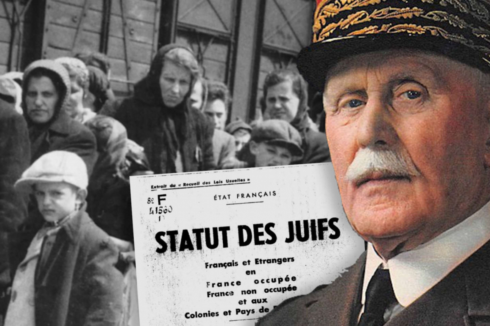 La responsabilité de Pétain envers les juifs